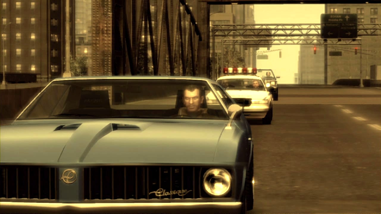 Two cops casually follow Niko's car. | Views: 579 | Added On: 15th Aug 2007 @ 13:10:30