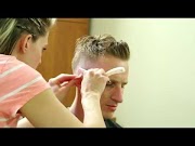 Trends Brad Pitt Oscars Inspired Haircut Celebrity Haircuts and Hairstyles, Video Choppy Quiff Newest!