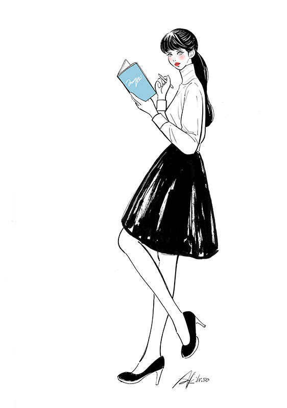 Monotoneモノトーン イラストギャラリー 女性向けイラスト作成 Akihisasawadaイラスト デザイン室 イラストのご依頼