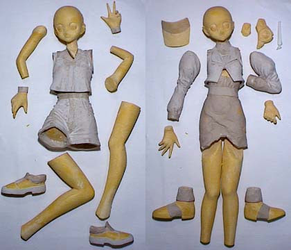 フィギュア製作紹介 猪名川由宇 牧村南編