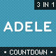 Adele Countdown: 3 in 1 Under Construction Theme - ThemeForest Item for Sale