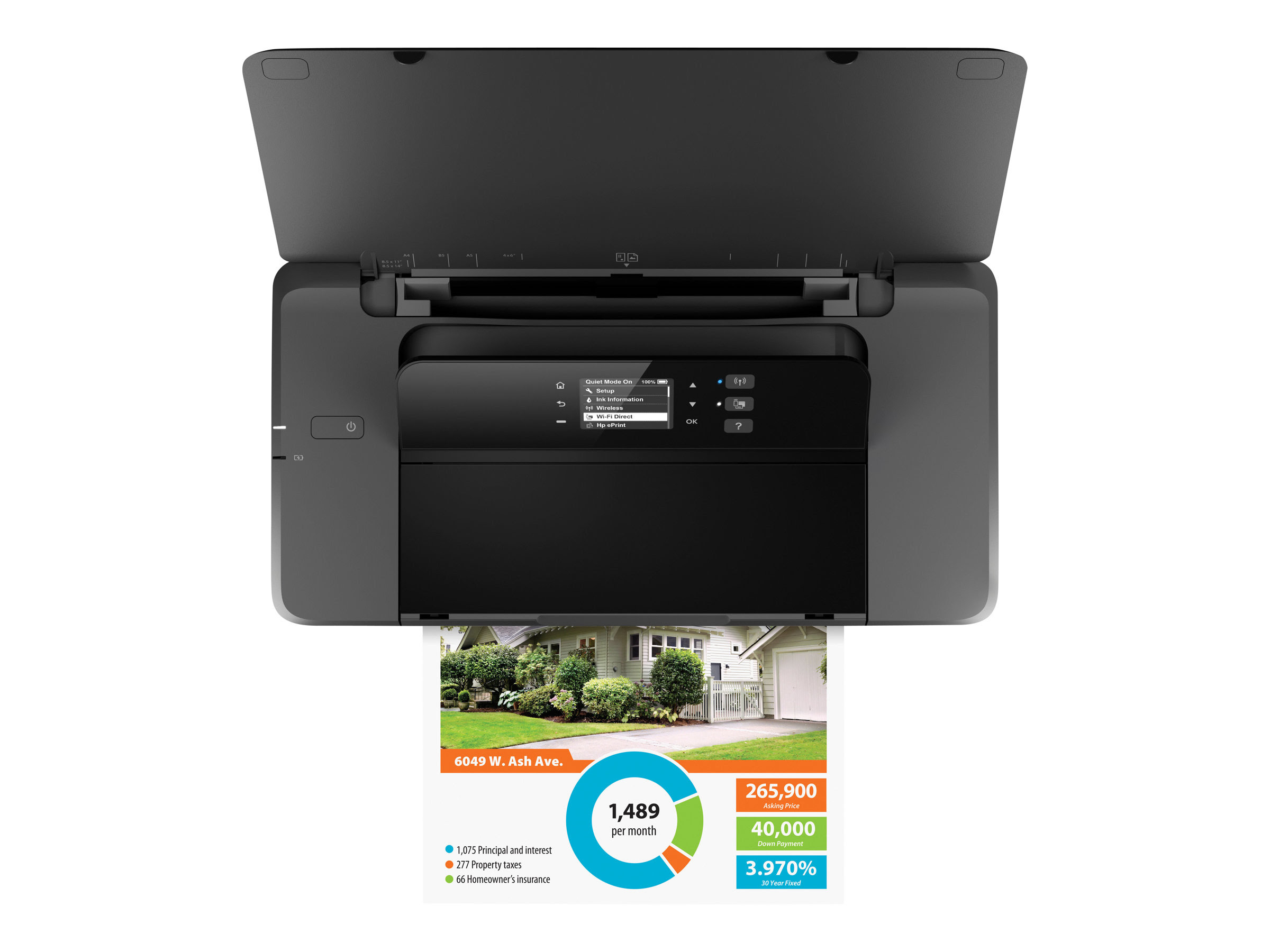 DCS - Inkjet-printere - HP Officejet 200 Mobile Printer ...