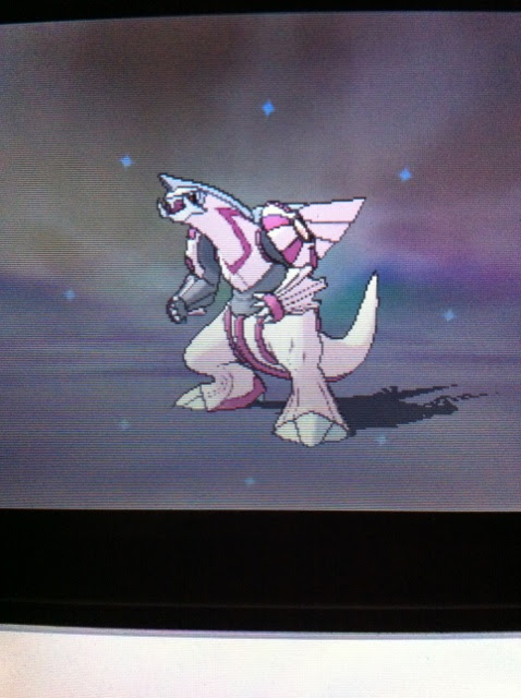色違いに釘付け パルキア Oras