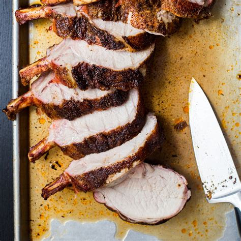 Baked pork chops with rice recipe. Smoked Center-Cut Pork Chops Recipe | Food & Wine Recipe