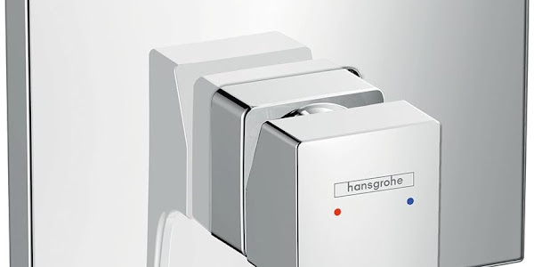 hansgrohe Metropol Manual Bath Mixer, Loop Handle, Concealed Installation, Chrome