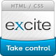 Excite - Multi Purpose Full Screen Template - ThemeForest Item for Sale