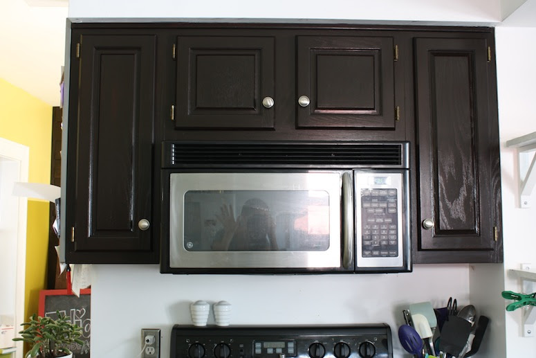 How to refinish oak cabinets with stain the big reveal!  merrypad