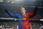 Pictures from FC barcelona's Match against Deportivo at Camp Nou on 17/01/09
