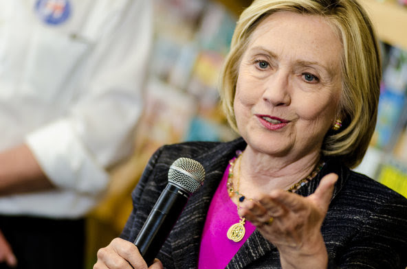 Hillary Rodham Clinton at an event in Hampton, N.H., on May 22.