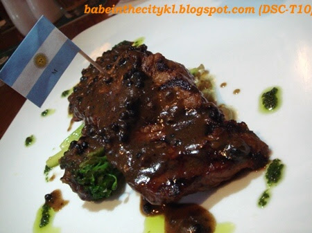 steak in executive set lunch