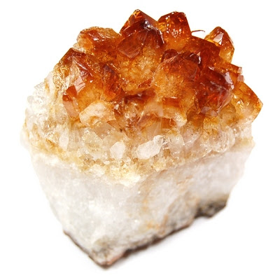Citrine - Citrine Druze Clusters (Dark)