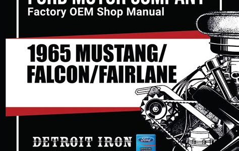 Download Link on line shop manuals 1965 fairlane Loose Leaf PDF