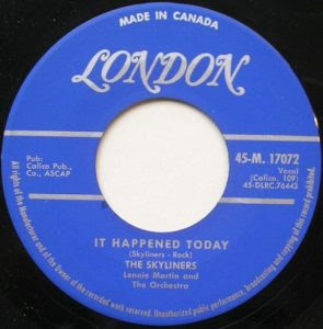 It Happened Today by The Skyliners – Vancouver Pop Music Signature Sounds Vancouver Pop Music ...