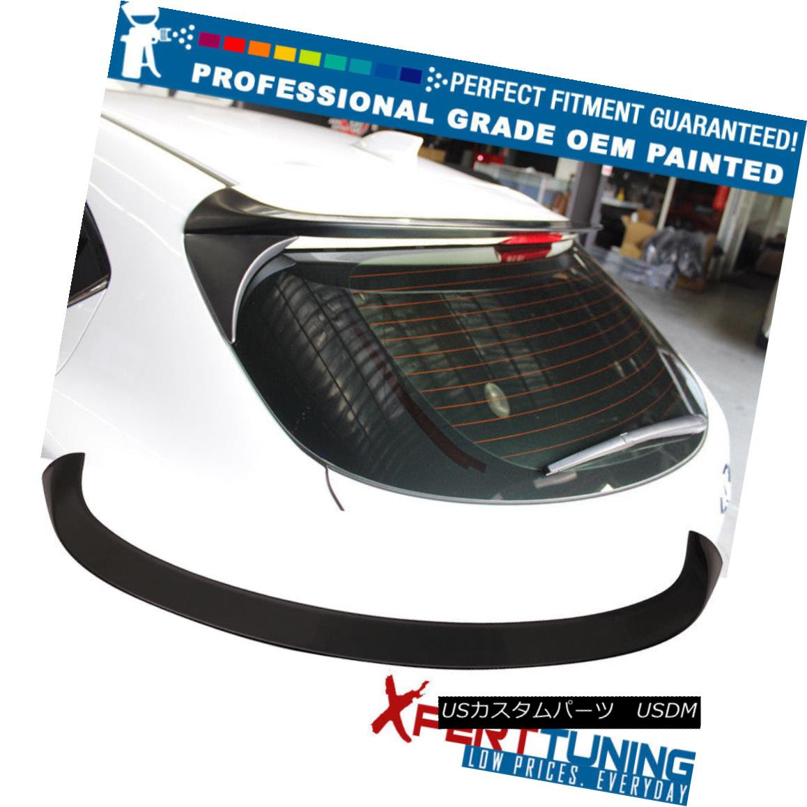 14 17 Fits パーツ Hatchback V 3 エアロパーツ Style Roof Spoiler 車用品 エアロパーツ Mazda Rear Wing Oem Painted Color フィット14 17マツダ3ハッチバックvスタイルのリアルーフスポイラーウイング Oem塗装カラー World倉庫 店 車用品 バイク用品 車用品