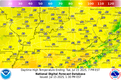 MaxT1 kentucky Weather Kentucky