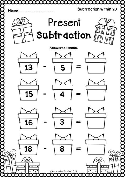  christmas math worksheets for first grade math worksheets christmas