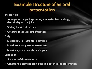 Sample Presentation Outline Template