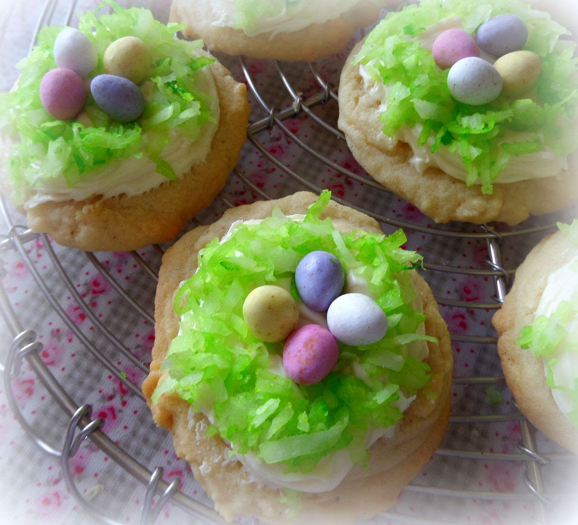 Easter Basket Sugar Cookies