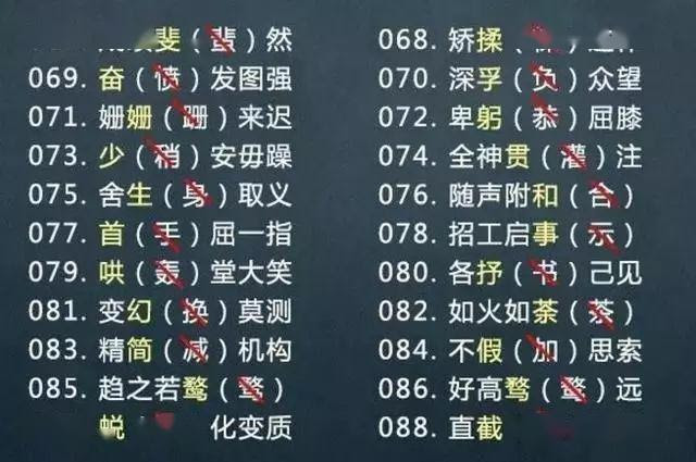 语文老师提醒 从小学到高中 这110个错别字 逢考必错 每日头条