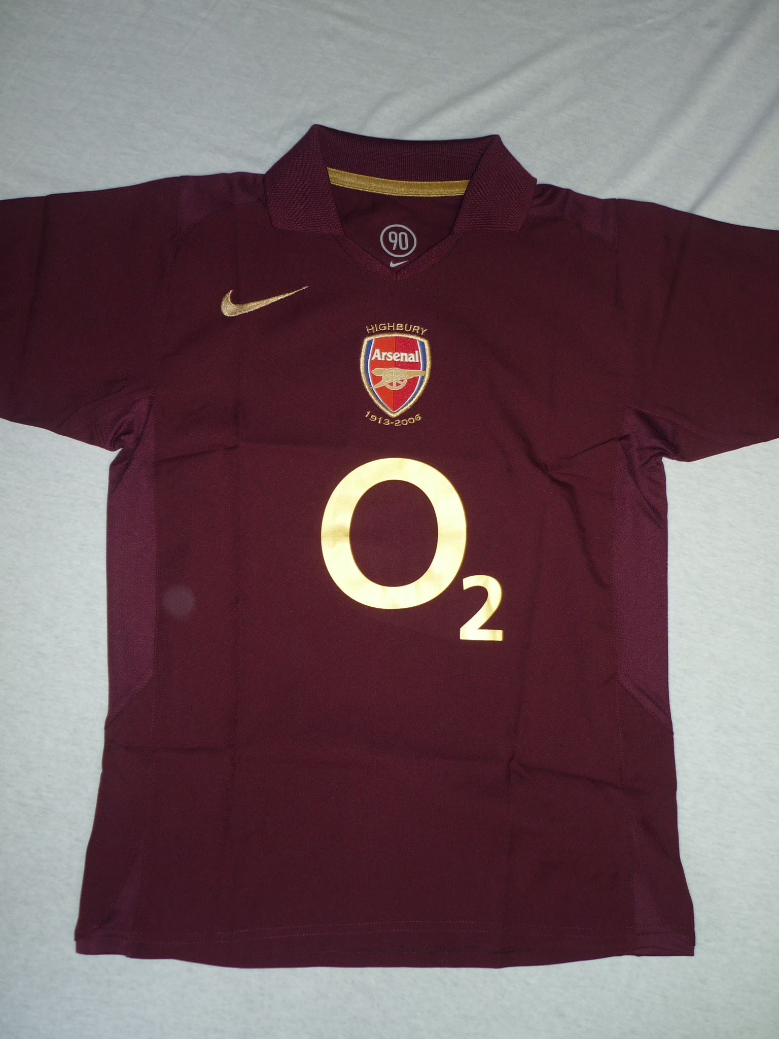 Nike Trikot Arsenal London weinrot Highbury 152-158 NEU | eBay