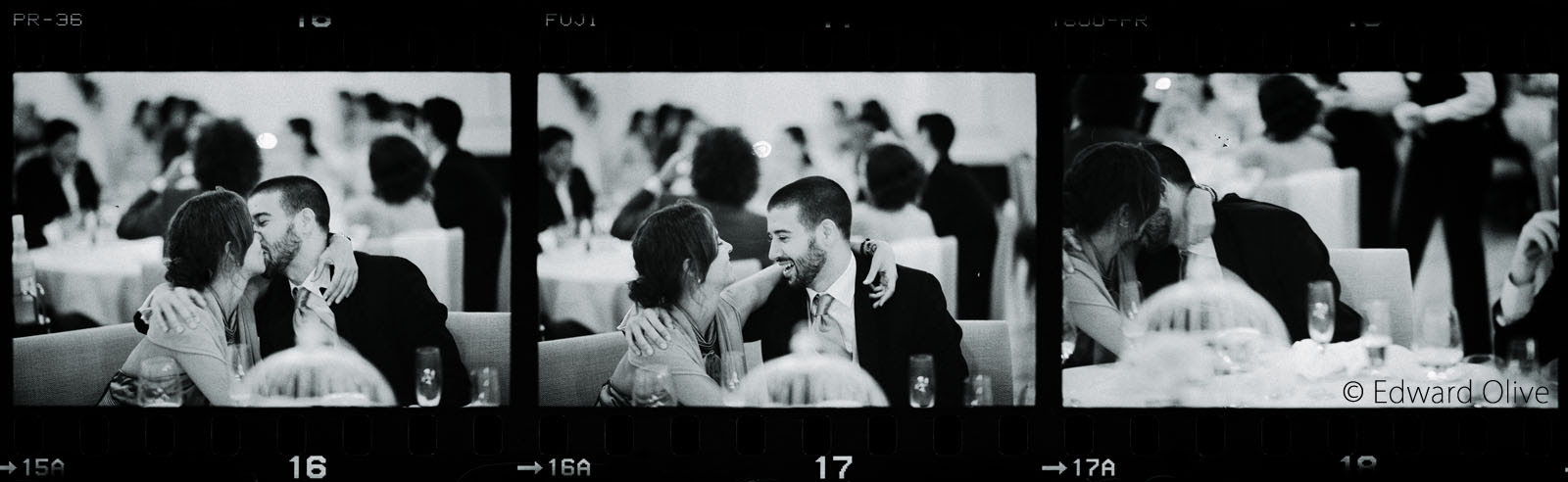 Negatives from wedding shots 16 17 18 Edward Olive European wedding photographer fotografo de boda photographe de mariage Hochzeitsfotograf