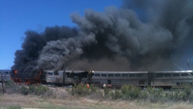 PHOTO: Train-Truck Collision Outside Reno, Nev., Kills At Least 2