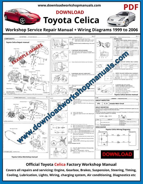 PDF Toyota Celica Complete Workshop Repair Manual 2000 2006