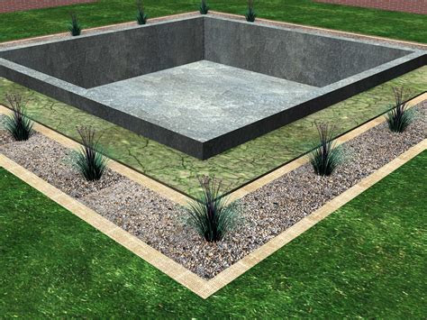 install  drainage system   foundation
