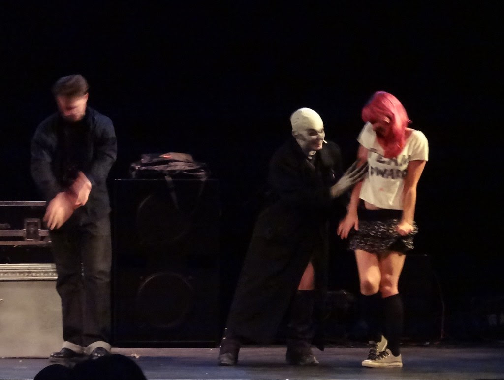 Feast of Flesh 2012 Coolidge Corner Black Cat Burlesque Devilicia Nosferatu