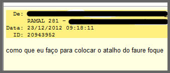 Flagras de Atendimento da Semana