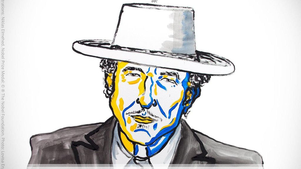 Bob Dylan Raih Nobel Sastra 2016