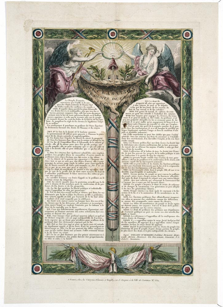 Plaza de La Bastilla y los derechos humanos