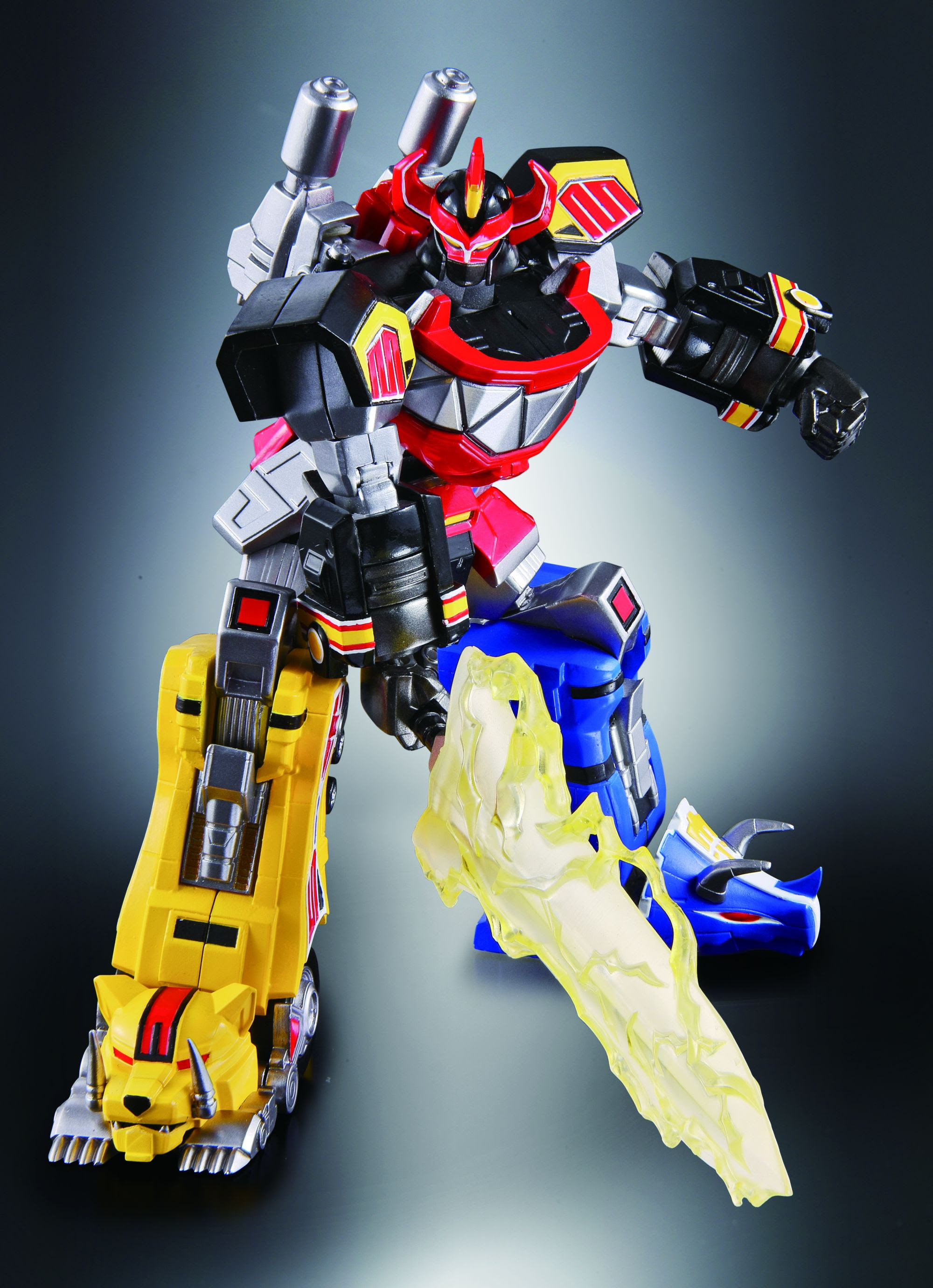 New Pics and Info For Super Robot Chogokin Megazord The New Pics and Info For Super Robot Chogokin Megazord The