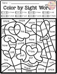  12 kindergarten sight word coloring worksheets ideas sight word