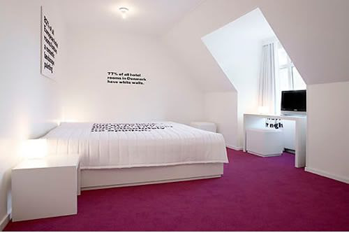 Elegant White Interior of Fox Hotel