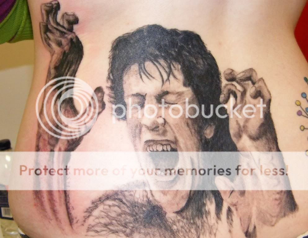 The Werewolf Café / werewolf tattoo help.