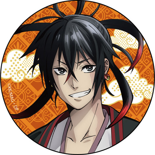 Cdjapan Laughing Under The Clouds Donten Ni Warau Gaiden Can Badge Tenka Kumo Collectible