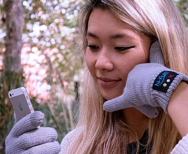 Unfortunately the glove, pictured, has very poor sound quality so you end up shouting loudly 