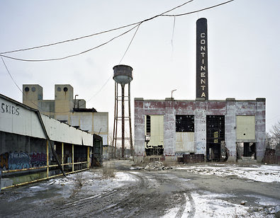 The Continental Motors plant in Detroit, Michigan.