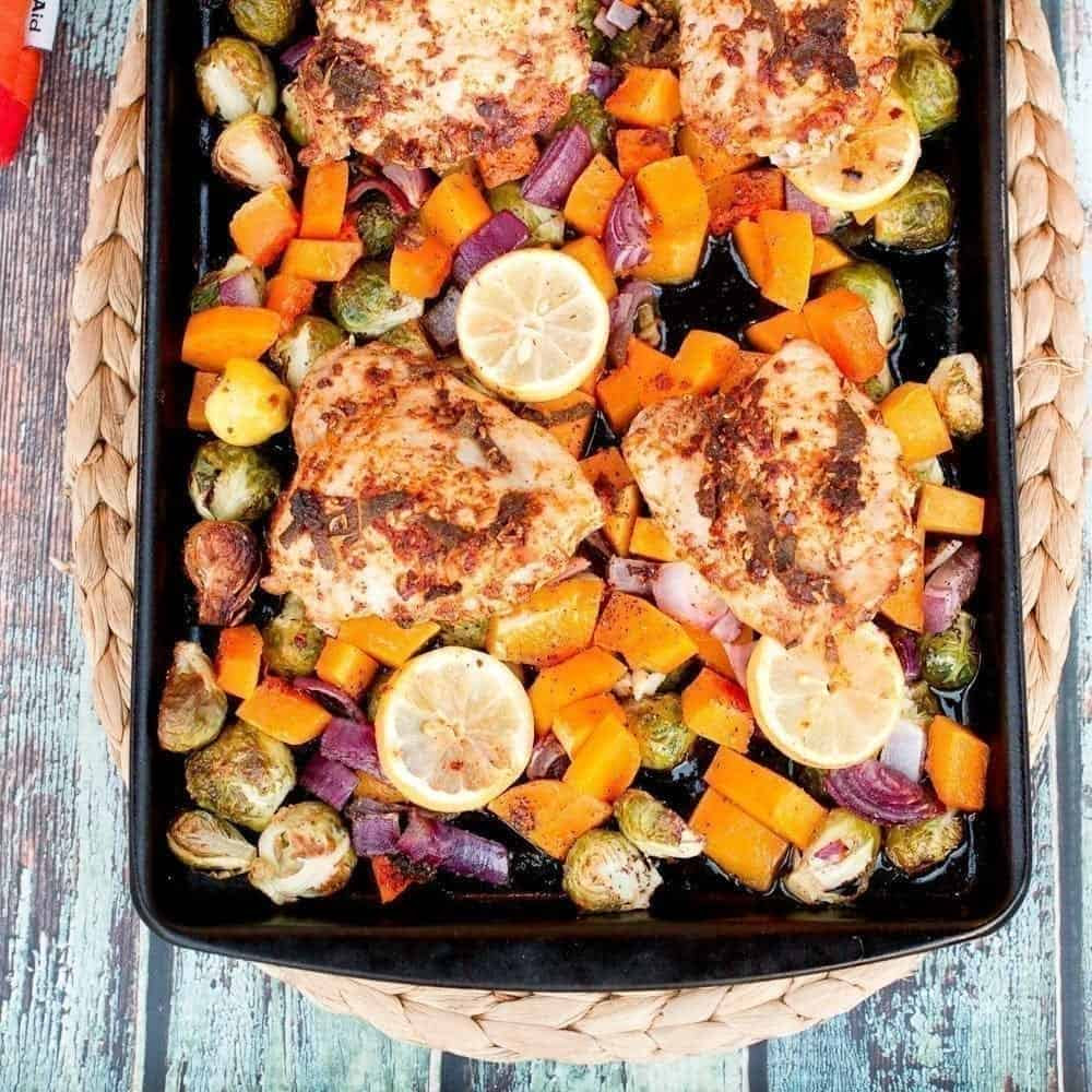 One-Pan Chicken & Roasted Veggies