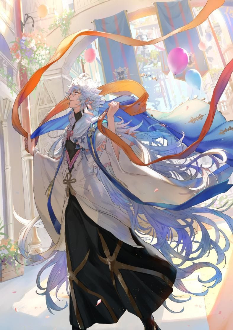 Fgo マーリンのイラストが幻想的すぎる 美しい