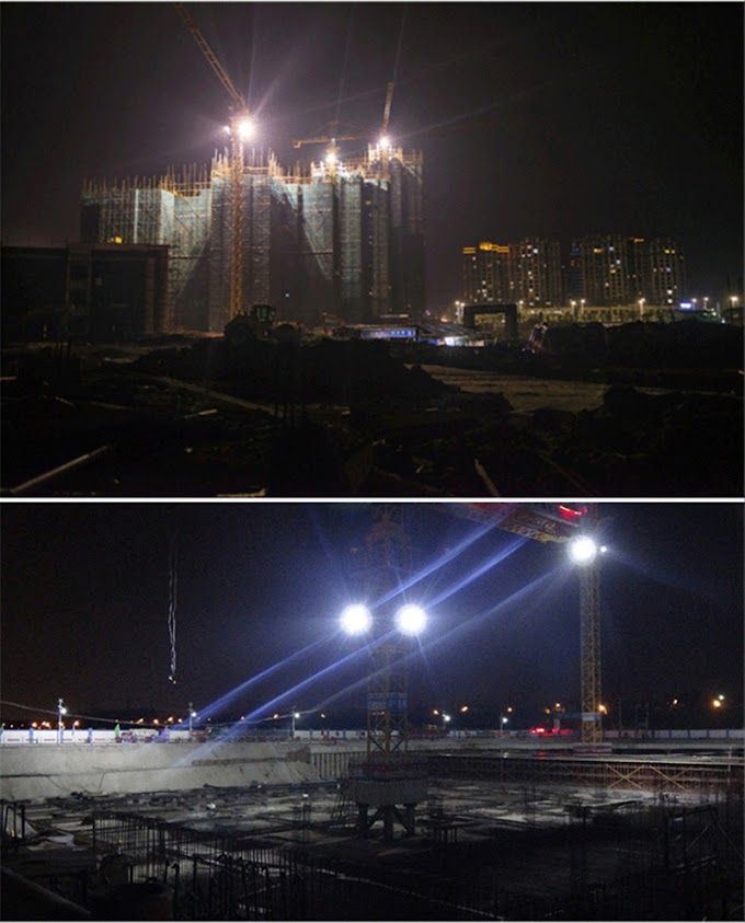 Best Seller Construction Site Tower Crane Light Building Place Lighting Outdoor Engineering Stadium Wharf Lighting Floodlight Searchlight