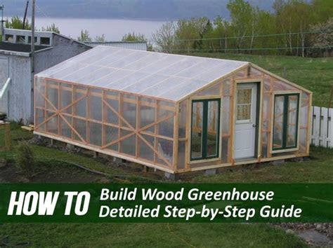 building  wooden greenhouse     daunting