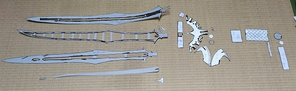 ロトの剣の作り方 型紙付き コスプレ造形の作り方と型紙のサイト ギャクヨガ 作例400種以上公開 武器 防具 小道具等