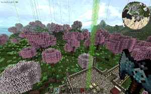 バイオームを変える たぬきじみたminecraft