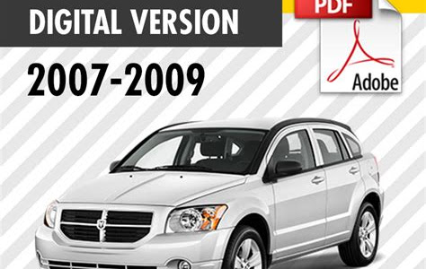 Pdf Download 2007 dodge caliber service repair manual iPad Air PDF