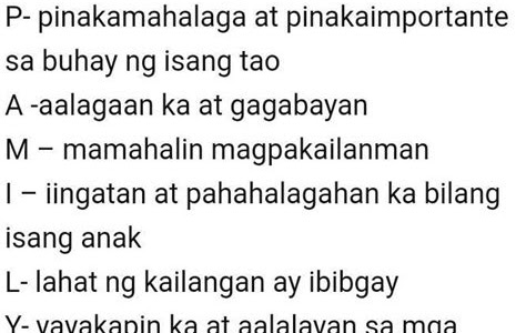 Akrostik Pamilya: Kahulugan ng Bawat Letra na Makabuluhan para sa Inyong Sambahayan