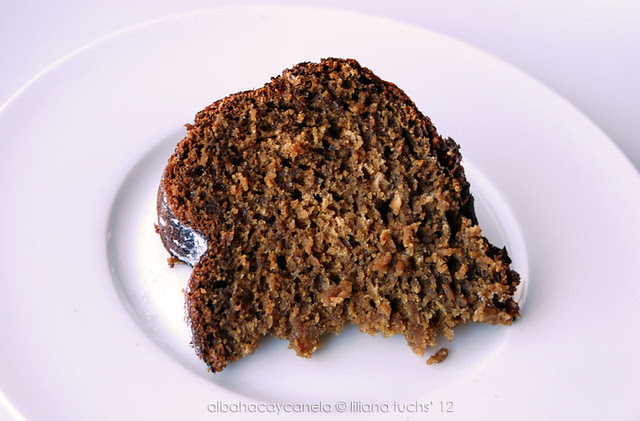 Cake de jengibre al limón