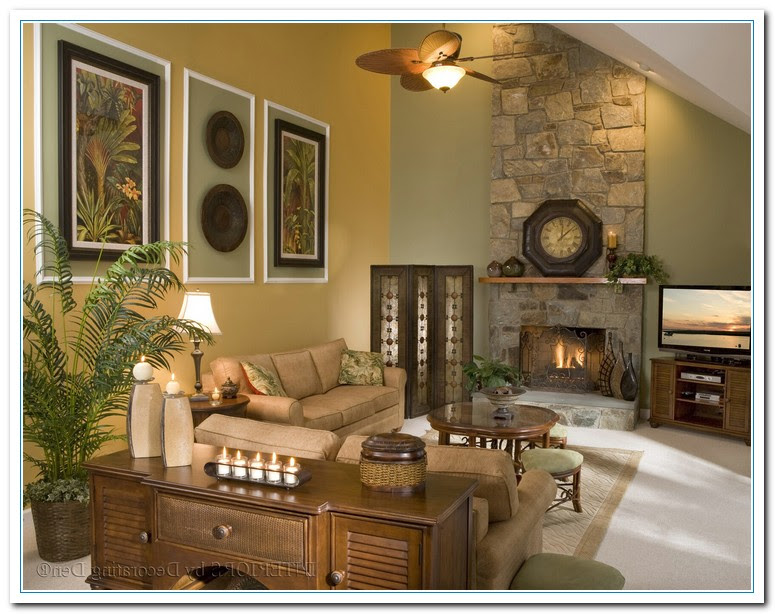 Decorating A Large Living Room Wall – Modern House