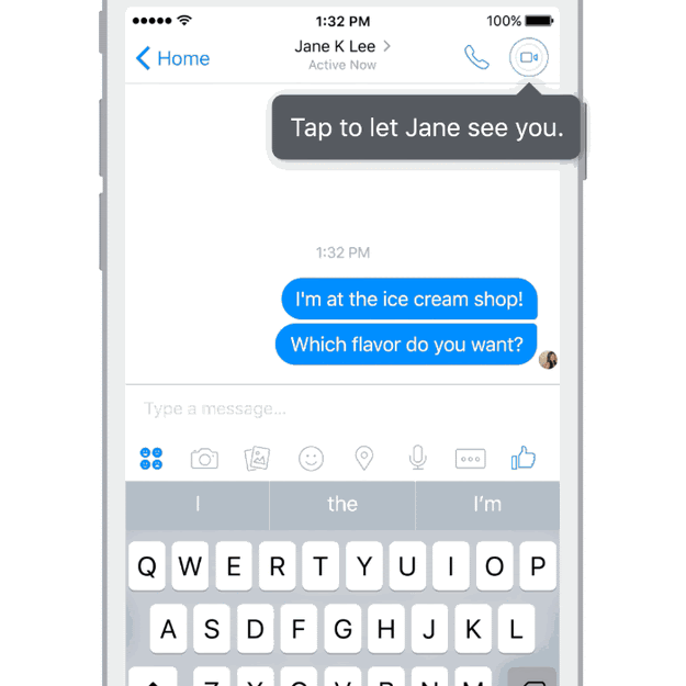 Today, Facebook is bringing live video sharing to Messenger via a new feature called "Instant Video."